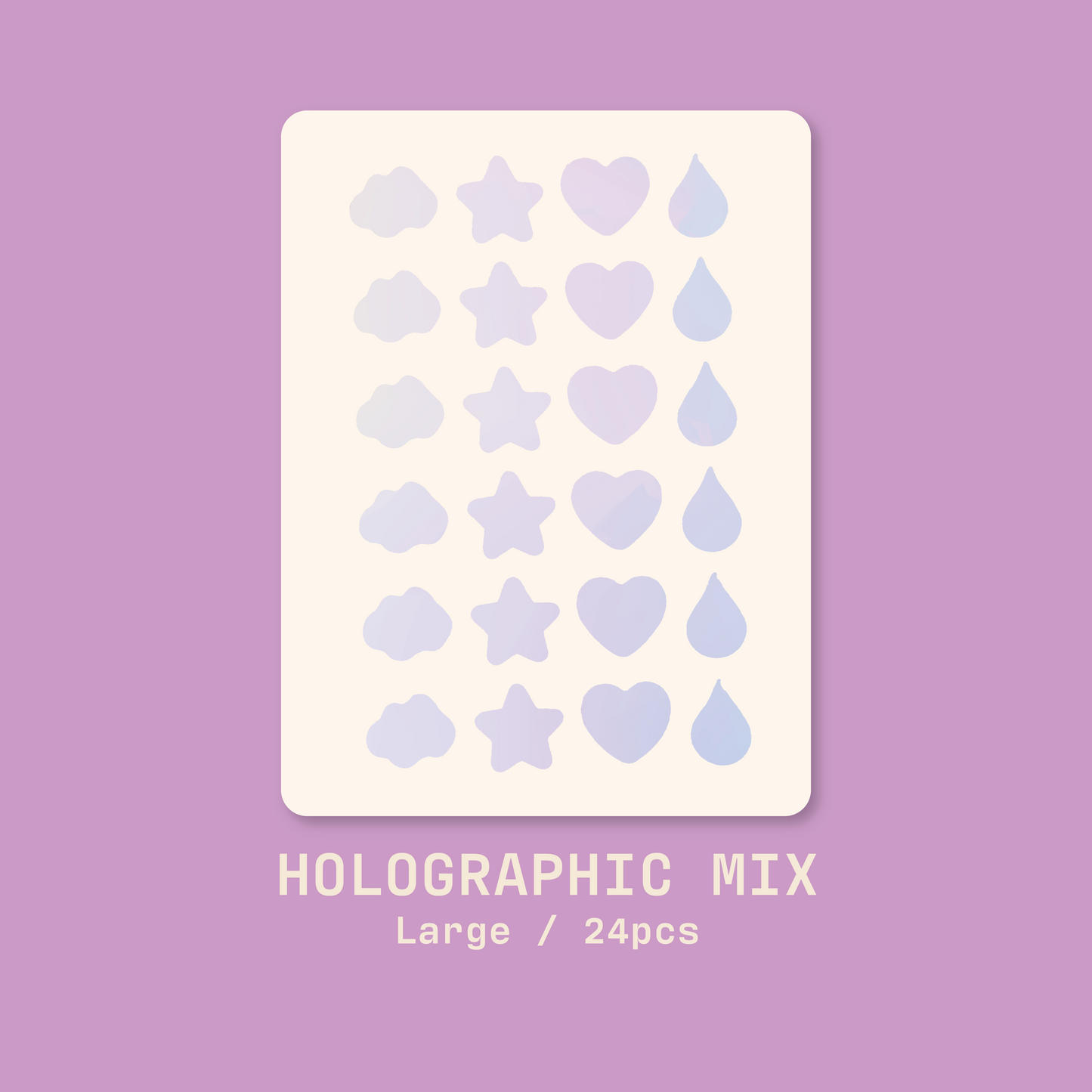 Holographic Mix Nature Acne Patches