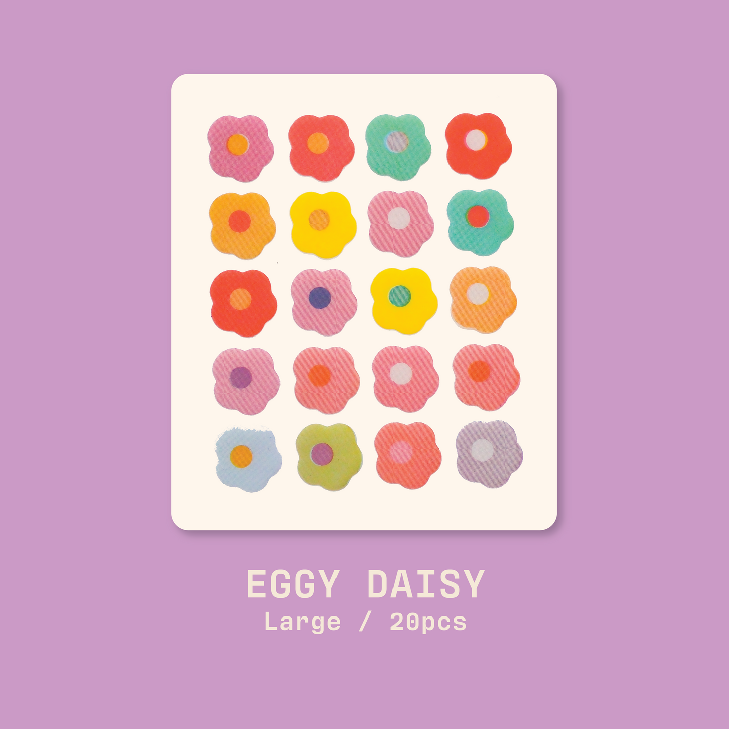 Eggy Daisy Flower Acne Patches